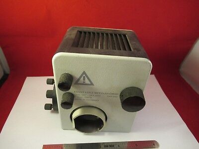 FOR PARTS LEITZ 514660 LAMP HOUSING ILLUMINATOR MICROSCOPE PART OPTICS &91-FT-B