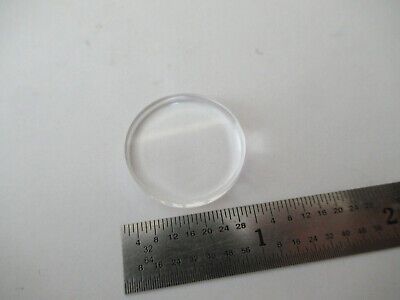 OPTICAL FLAT FUSED SILICA POLISHED BLANK LENS LASER OPTICS AS PICTURED &F4-A-36