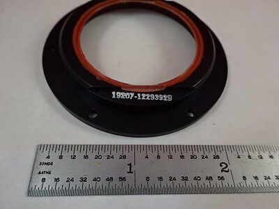 MIL SPEC OPTICAL COMPONENT MOUNTED LENS LASER OPTICS DEVICE AS IS &Z5-04