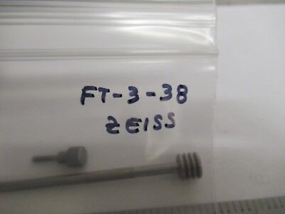 ZEISS AXIOTRON GERMANY SCREWS LOOSE MICROSCOPE PART AS PICTURED #FT-3-38