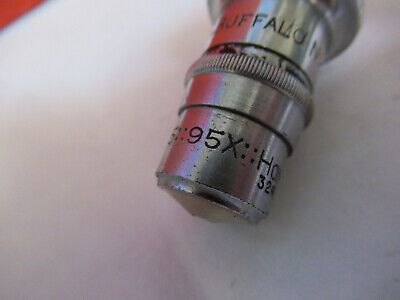 ANTIQUE SPENCER 95X OBJECTIVE MICROSCOPE PART AS PICTURED OPTICS &P8-A-102