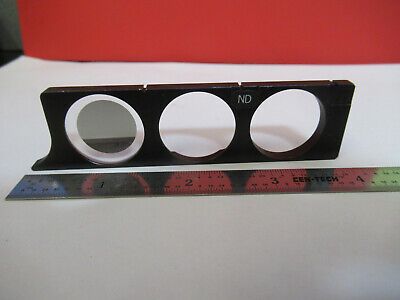 NIKON JAPAN ND FILTER SLIDE MICROSCOPE PART OPTICS AS PICTURED &4B-A-42