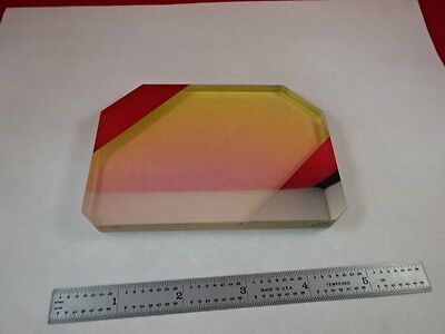 OPTICALLY COATED DICHROIC MIRROR FILTER MIL SPEC OPTICS AS PICTURED &P5-B-01