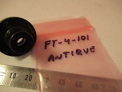 ANTIQUE CARL ZEISS GERMANY OBJECTIVE 2 MICROSCOPE PART AS PICTURED &FT-4-101