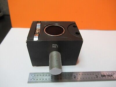 REICHERT AUSTRIA LEICA POLYVAR POL POLARIZER MICROSCOPE PART AS PICTURE &W8-A-71