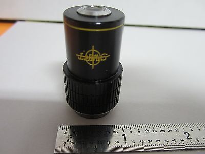 MICROSCOPE PART OBJECTIVE SWIFT DIN 10X OPTICS AS IS BIN#M7-R-08