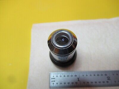 WILD SWISS 10X OBJECTIVE FLUOTAR MICROSCOPE PART OPTICS AS PICTURED &16-C-60