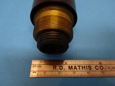 MICROSCOPE PART MOUNTED INSPECTION METROLOGY LENS OPTICS AS IS #90-75