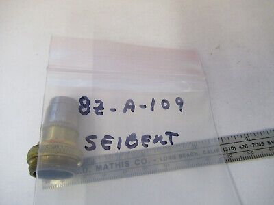 ANTIQUE W&H SEIBERT WETZLAR 16X OBJECTIVE MICROSCOPE PART AS PICTURED &8z-a-109