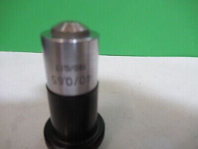 AUS JENA 40X /160 LENS OBJECTIVE LOT MICROSCOPE PART AS PICTURED Z1-A-58