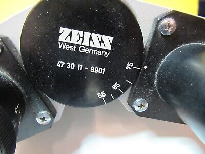 ZEISS GERMANY BINOCULAR HEAD OPTICS MICROSCOPE PART AS PICTURED &14-C-17