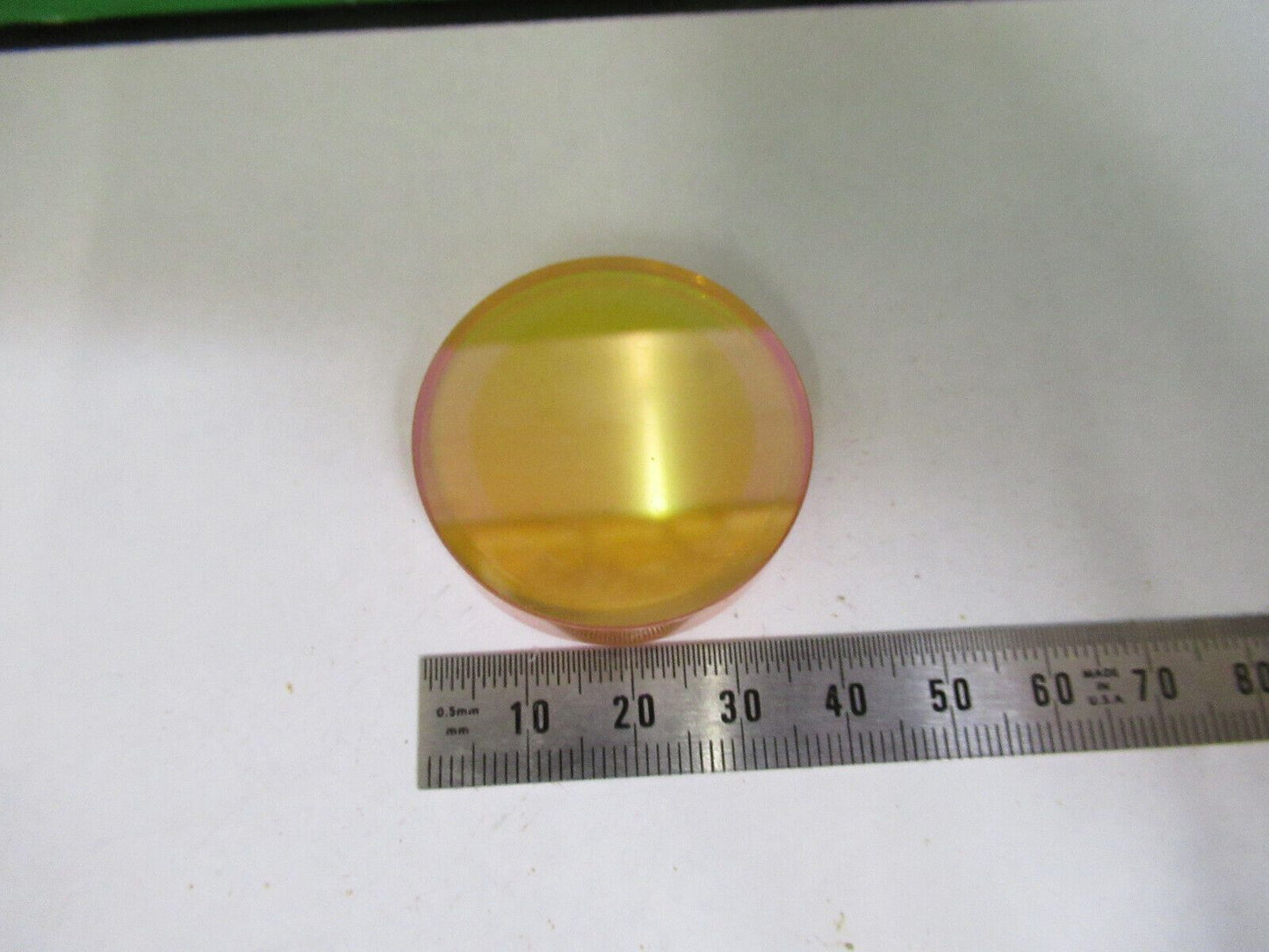 OPTICAL ZINC SELENIDE ZnSe LENS INFRARED LASER OPTICS AS PICTURED G2-A-108