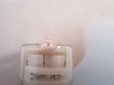 VINTAGE QUARTZ CRYSTAL GLASS ENCLOSURE FREQUENCY CONTROL HAM RADIO BIN#5M-36