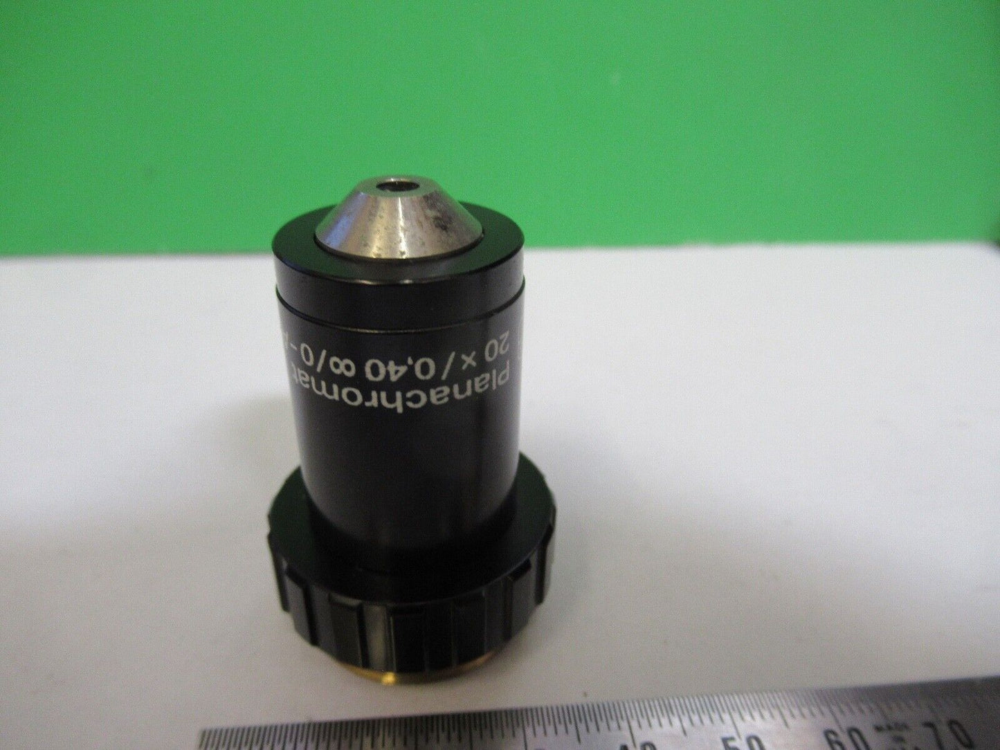 ZEISS JENA OBJECTIVE INFINITY 20X PLANACHROMAT GERMANY MICROSCOPE PART z1-b-55