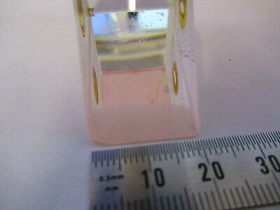 BAUSCH LOMB GLASS PRISM HEAD MICROSCOPE PART AS PICTURED  &8Z-A-84