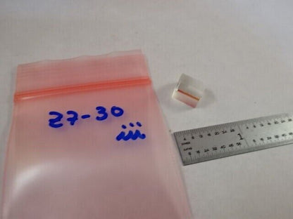 MINI GLASS PRISM LASER OPTICAL OPTICS PART AS PICTURED &Z7-30