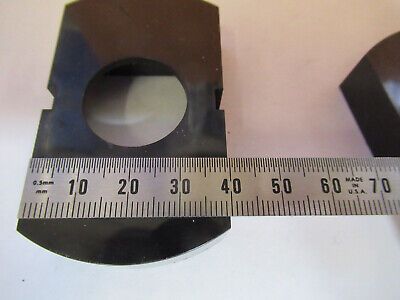 LOT 3 ea  PLASTIC EMPTY SLIDE OLYMPUS JAPAN MICROSCOPE PART AS PICTURED P3-A-115