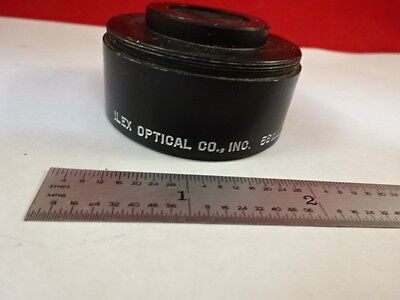 MICROSCOPE PART ILEX LENS OPTICAL OSCILLO PARAGON 56 mm OPTICS AS IS B#U8-F-14