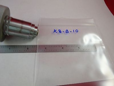 MICROSCOPE PART OBJECTIVE LEITZ PHACO PL 160X OPTICS AS IS BIN#K8-B-10