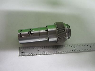 MICROSCOPE PART LEITZ WETZLAR GERMANY OBJECTIVE 20X OPTICS AS IS BIN#S1-L-11