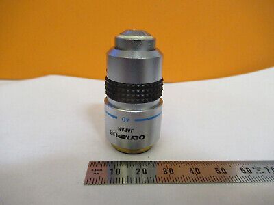 OLYMPUS JAPAN A40 /160 OBJECTIVE OPTICS MICROSCOPE PART AS PICTURED 4B-FT-35