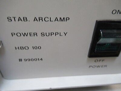 LEITZ HBO ARC LAMP POWER SUPPLY MICROSCOPE PART AS PICTURED &TC-3