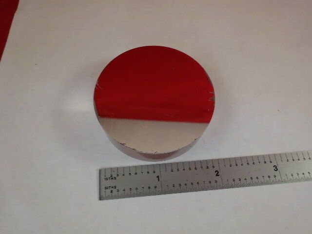 OPTICAL DAVIDSON COLLIMATOR TARGET MIRROR [some scratches] OPTICS AS IS #R6-B-52