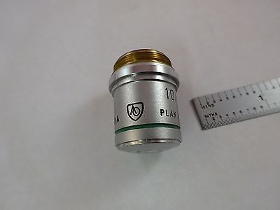 MICROSCOPE PART OBJECTIVE AO CAT 1019 10X AMERICAN OPTICS ACHRO AS IS BN#L3-E-20