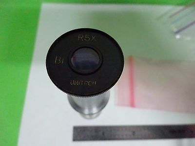 MICROSCOPE PART EYEPIECE OCULAR  UNITRON R5X Bi OPTICS AS IS BIN#W1-39