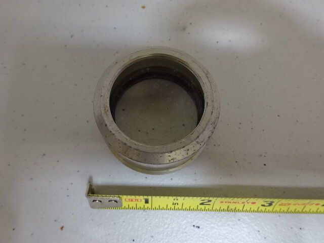 MICROSCOPE PART AO AMERICAN STEREO OBJECTIVE 1x LENS OPTICS  AS pictured  #AP-17