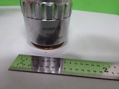 MICROSCOPE PART OBJECTIVE OLYMPUS NEOPLAN 10X DIC JAPAN OPTICS AS IS BIN#Y3-H-07