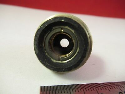 PTI 12.5mm OBJECTIVE LENS OPTICS MICROSCOPE PART AS PICTURED &66-A-88