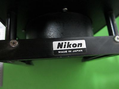 MICROSCOPE PART NIKON JAPAN LAMP HOUSING ILLUMINATOR OPTICS AS IS BIN#L8-02