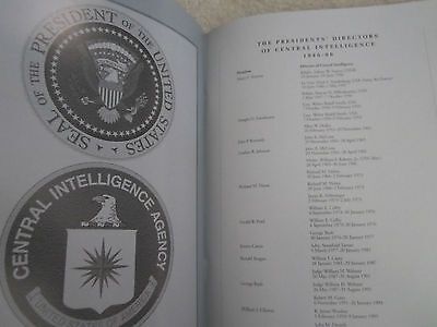 CIA BOOKLET OUR FIRST LINE DEFENSE 1996 CENTRAL INTELLIGENCE AGENCY COLLECTABLE