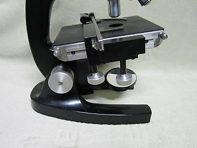 VINTAGE OPTICAL BAUSCH LOMB MICROSCOPE COLLECTABLE OK OPTICS AS IS BIN#OFC iii