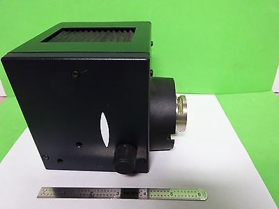 MICROSCOPE PART LEICA DMRB 504016 LAMP HOUSING ILLUMINATOR OPTICS AS IS BN#F6-98