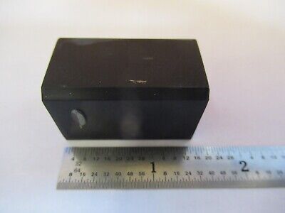 ZEISS GERMANY GLASS PRISM BLOCK MICROSCOPE PART AS PICTURED &15-FT-X46