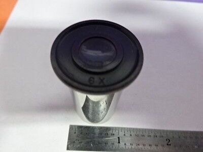 VINTAGE LEITZ GERMANY 6X OPTICS MICROSCOPE EYEPIECE OPTICAL OCULAR &AC-39