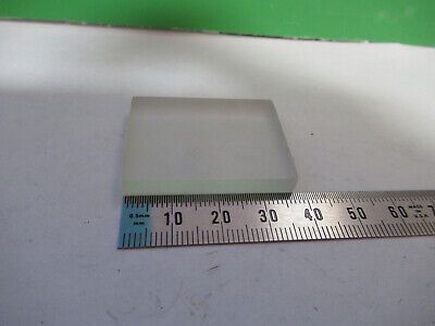 OPTICAL FROSTED GLASS BLOCK, one side polished pl-pl OPTICS AS PICTURED Z1-A-103