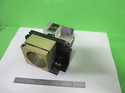 MICROSCOPE REICHERT POLYVAR [chip on edge] SLIDE PRISM MIRROR OPTICS BIN#14-T-03