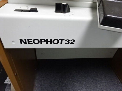 METALLOGRAPH INVERTED MICROSCOPE LECO NEOPHOT 32  FIVE OBJECTIVES AS IS #LOB