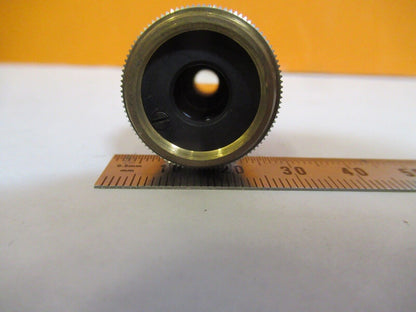 VICKERS ENGLAND 40X OBJECTIVE LENS OPTICS MICROSCOPE PART AS PICTURED &1-DT-24