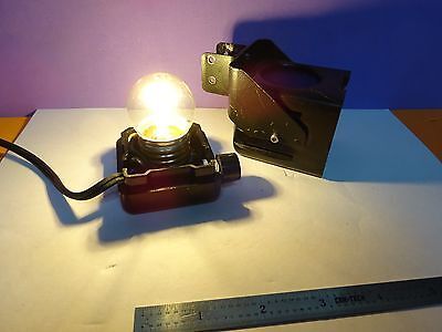 LAMP ASSEMBLY SPENCER (crack housing) OPTICS MICROSCOPE PART &IL-1-10