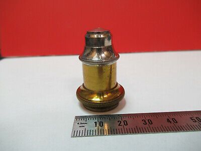 ANTIQUE NACHET FRANCE OBJECTIVE "8" 1870's MICROSCOPE PART AS PICTURED #F6-B-01