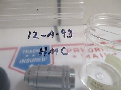 LEITZ NPL 100X OBJECTIVE HOFFMAN MODULATION CONTRAST MICROSCOPE PART &12-A-93