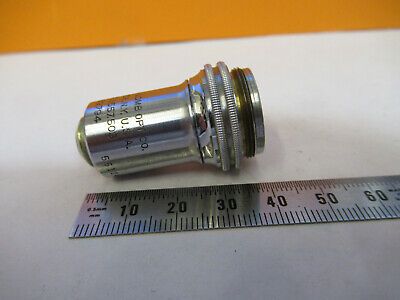 VINTAGE BAUSCH LOMB 43X OBJECTIVE OPTICS MICROSCOPE PART AS PICTURED &W3-B-39