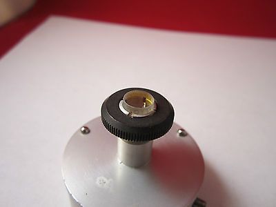 OPTICAL FILTER COATED LENS LASER OPTICS MOUNTED BIN#1