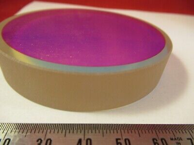 OPTICAL FLAT 1/10 WAVE COATED ZERODUR BEAM SPLITTER 3" DIAMETER OPTICS &14-A-16