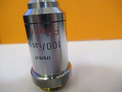 LEITZ WEZTLAR OBJECTIVE PHACO 100X /170 OPTICS MICROSCOPE PART AS PIC &H8-C-26