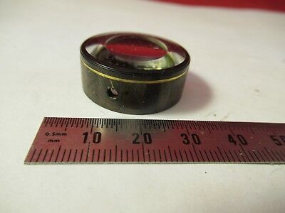 ZEISS GERMANY BRASS MOUNTED LENS MICROSCOPE PART AS PICTURED #66-A-71A